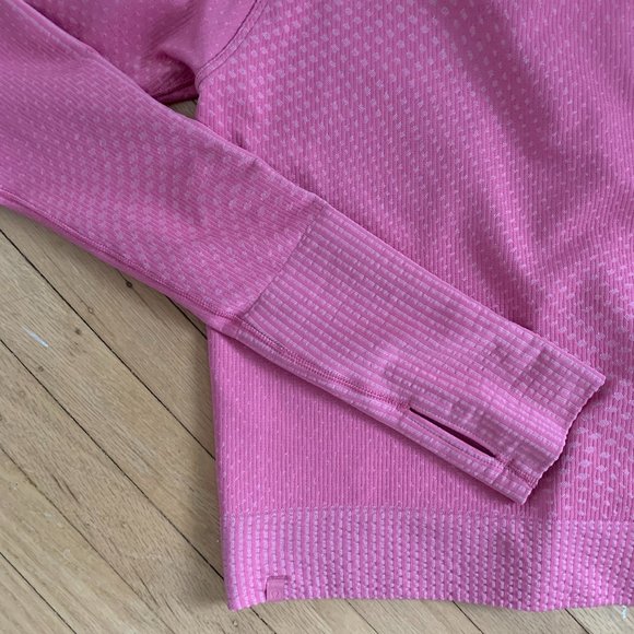 Pink It's Rulu Cropped Half Zip - Picture 7 of 8